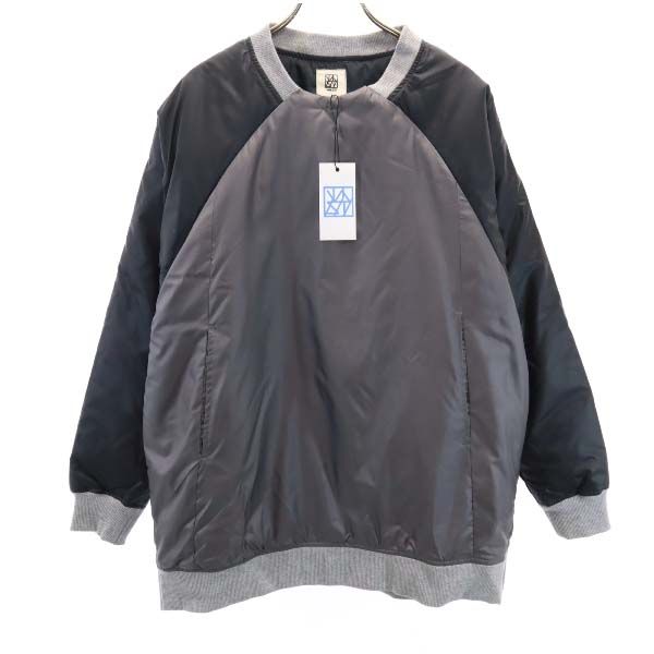 unused VAST222 19AW made in Japan Batting jacket 2 black pullover Men's Used