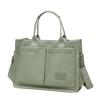 Large-capacity Bag Women's Spring and Summer Versatile New Canvas Shoulder Messenger Bag Class Commuter Tote Bag