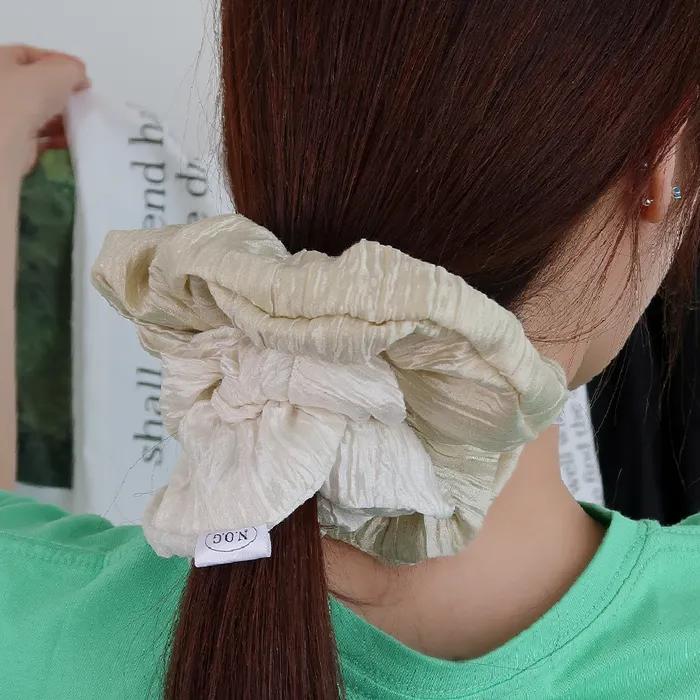 Silky or Two Scrunchies (2 colors)