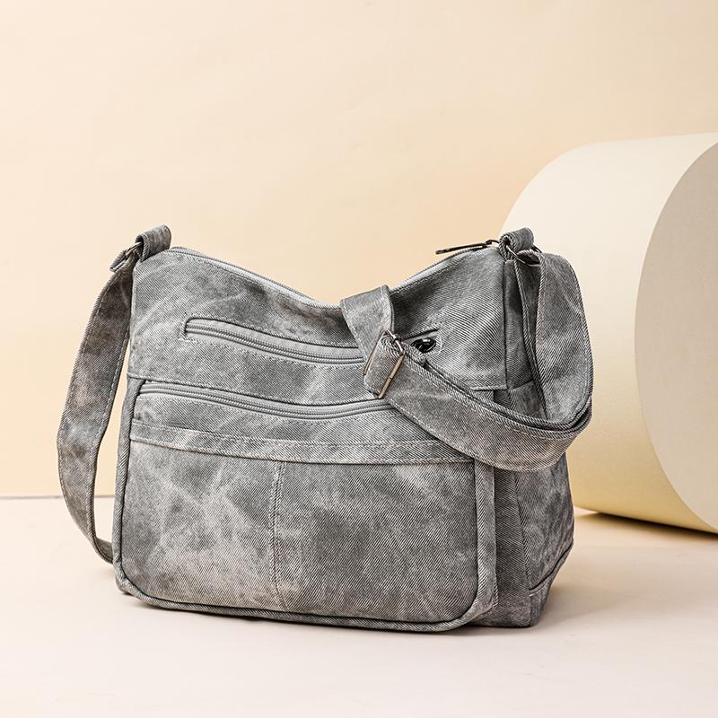 Женская сумка через плечо в стиле ретро — фото 19