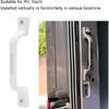 Akozon Grab Handle,Rv Door Handle Grab Bar 9.25in Plastic Rv Entry Handle Grab Bar White for RV Trailer Camper Motor Home Yacht