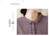 Women's Artistic Retro Embroidered Cotton Linen Shirt - Loose Casual Top for Spring 2026 Arrival