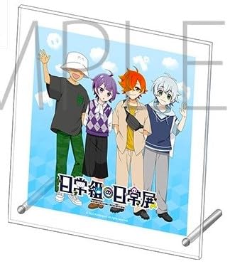

Nichijou-gumi Acrylic Art Panel Acrylic Stand Paint Klonoa Shinigami Torazo Nichijou-gumi s Daily Life Exhibition Event Limited Merchandise