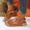 Fashion New Open Toe Women's Wedge Sandals White Summer Fashion Breathable Comfortable Sandals Woman Buckle Female Footwear Woman Shoes