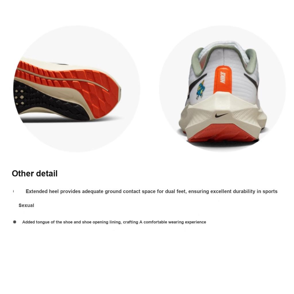 Nike Air Zoom Pegasus 39 Next Nature GS White Black Kids Sneakers Coconut-Milk DX6050-101
