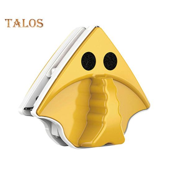 

Магнитный набор для мытья окон, двухсторонняя щетка для мытья стекол, моющее средство для окон с высоким подъемом и сильным магнитом жёлтый