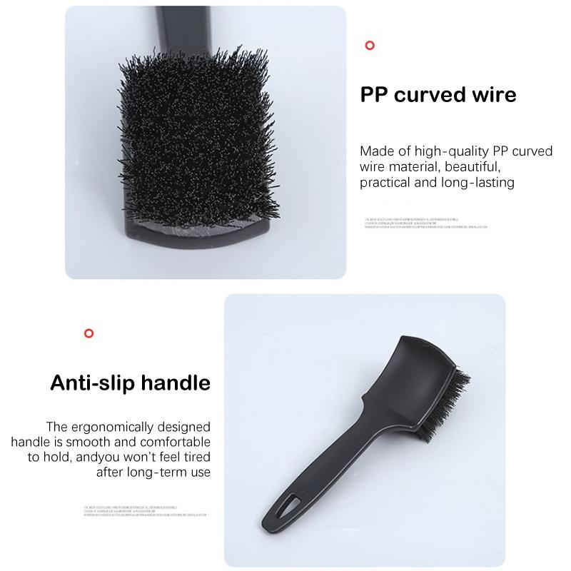 Car Cleaning Brush Scrubbing Brush Tire Carpet Cleaning Fabric Brush Foot Mat Brush Interior Brush Washing Cleaning Tools