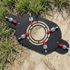 Tent Heater No-Hole Chimney Guard with Clamp Fasteners Anti-Scalding