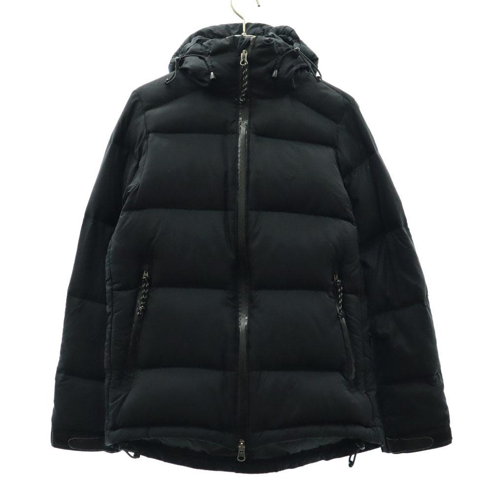 URBAN RESEARCH DOORS Double Zip Hooded Down Jacket XS Black Women Used