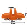Adjustable 10-50mm Width Edge Banding Tool Glue Applicator