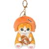 Baseball Mofusand Rugby Swimming Badminton Cat Plush Keychain Bag Gift Pendant