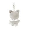 Cute Baby Cat Mini Keychain Gray (34011856)