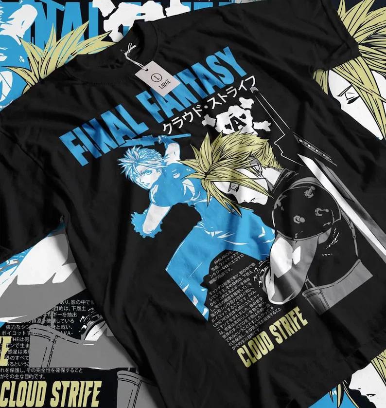 Starry Mako Reactor Unisex Graphic Tee Ff7 Final Fantasy Unisex TShirt S