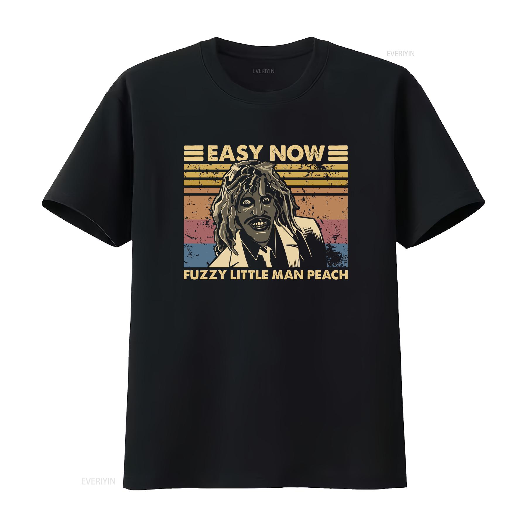 

Old Gregg Easy Now Fuzzy Little Man Peach Vintage Retro T Shirt SweaT vintage Washed Breathable graphic Slightly Stretched 4XL