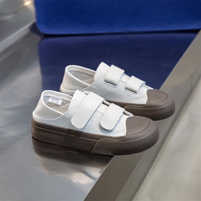 CCVV Damen 2023 Frühling Klettverschluss Casual Sneakers – Bequeme, vielseitige und trendige flache Schuhe