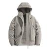 Upgraded graphene jacket men's, trendy brand couple hooded cotton clothes, windproof, waterproof and thickened mountaineering clothes