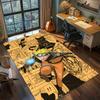 Washable Naruto Carpet Floor Mat Anti-Slip Large Area Rug for Home Decor Gamer Room Bedroom