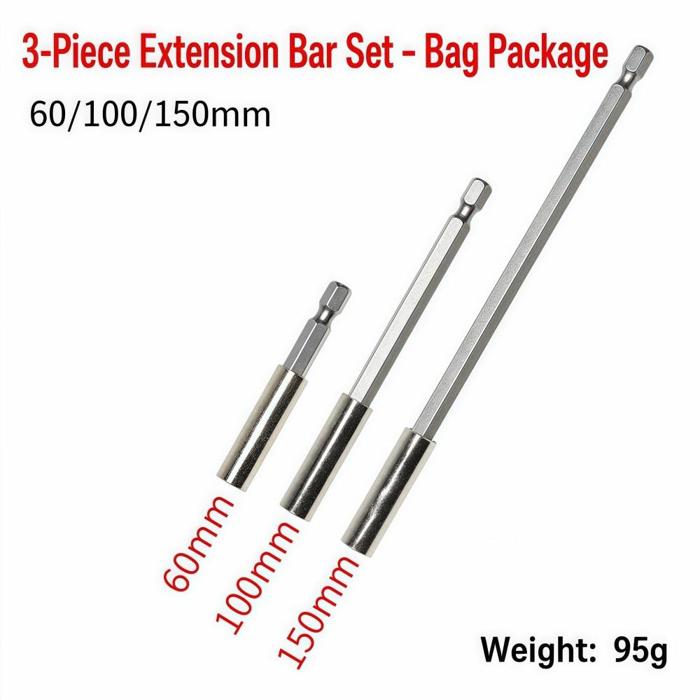 Magnetic Electric Drill Connecting Rod Drill Bit Extension Rod Power Tool Accessories
