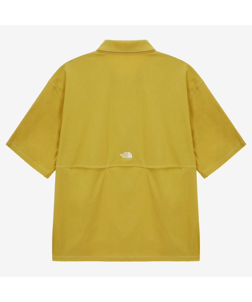 Noseupeiseu Nh8Ss01C Peak Hill Short Sleeve Shirt Mustard