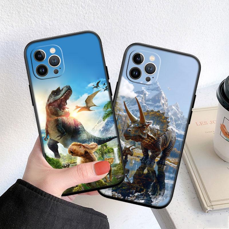 MY8 Dinosaur Soft Shell Phone Case for Xiaomi Xiaomi Poco M4 M5 M6 M7 X3 X6 X7 F8 Ultra Pro GT NFC