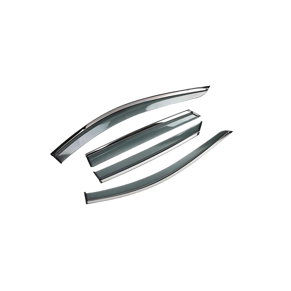 For Volkswagen Touran 5T 2016-2025 Window Door Visor Vent Awning Sun Rain Wind Guard Cover Deflector Weathershield Accessories