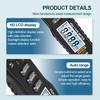 Digital Pen Type Multimeter Handheld Voltmeter Ammeter Ohmmeter for AC/for DC Voltage Current Diode Continuity Meter Tes