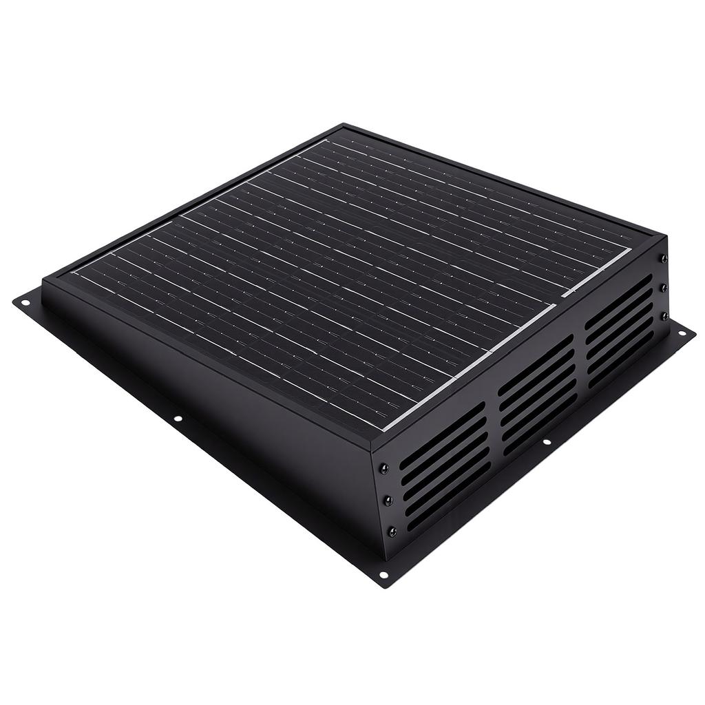 Solar Roof Ventilator Fan 430 CFM Solar Exhaust Fan IP67 Water Proof for Attic Garage RV Shed Chicken Coop