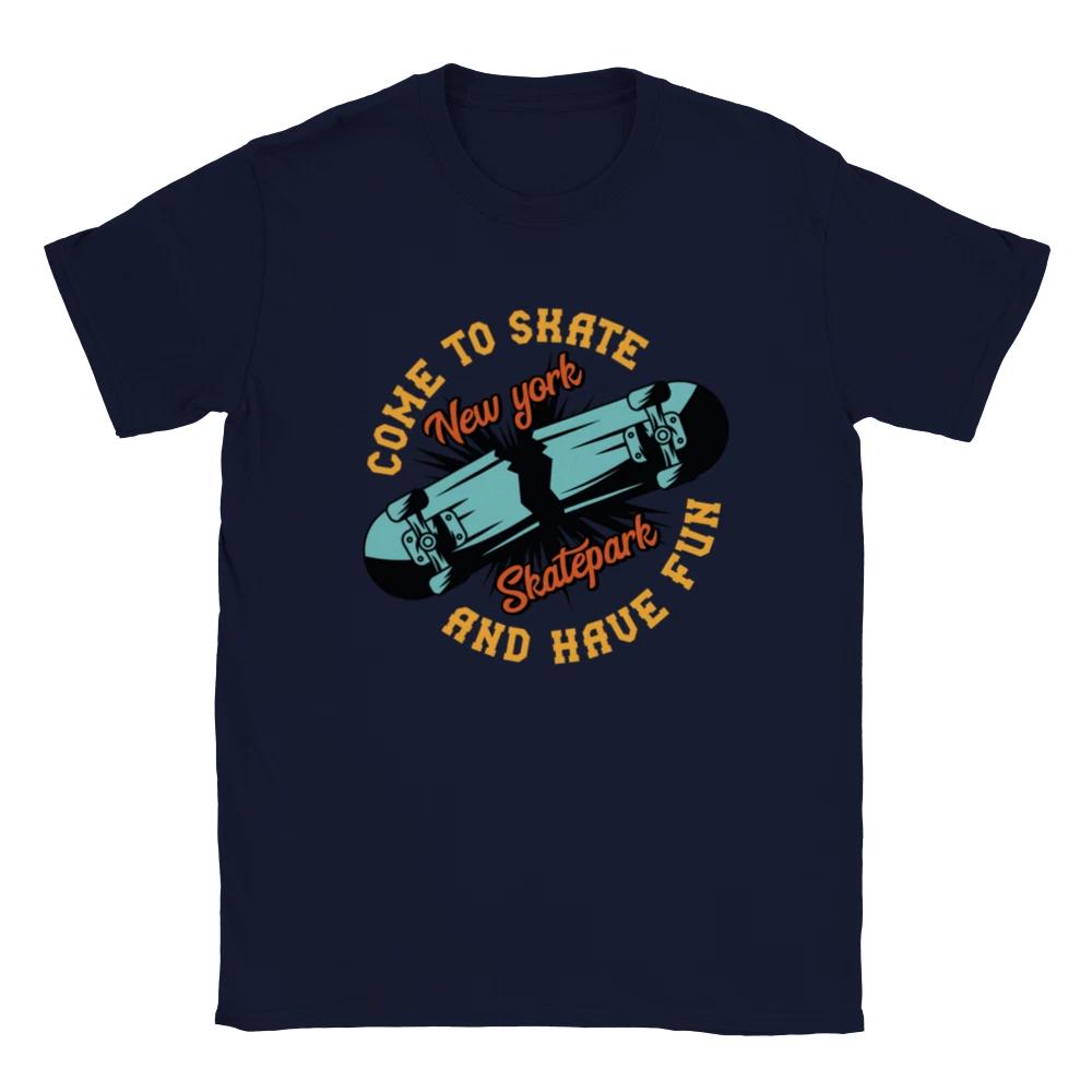 New York Skatepark - Come to Skate - Skateboard T-Shirt M