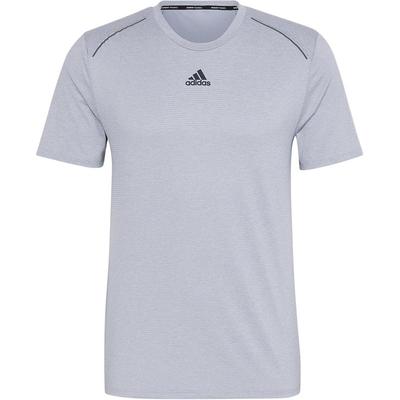 Hiit Cool Tee Sports Casual Round Neck Short Sleeve Men Tops Gray HL8791