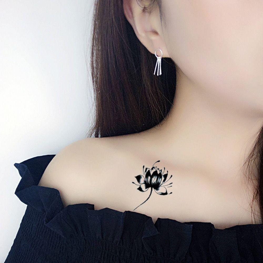 5/10/20/30/50 Pcs Waterproof Temporary Tattoo Stickers Flower Tattoo Stickers Gifts