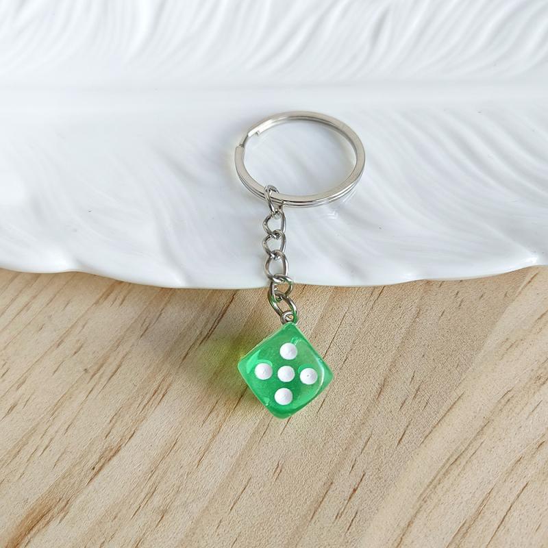 

Креативный маленький аксессуар для автомобиля брелок мини-подвеска подвески для рюкзака брелок оригинальность акриловые кубики брелок кольцо для ключей подарок