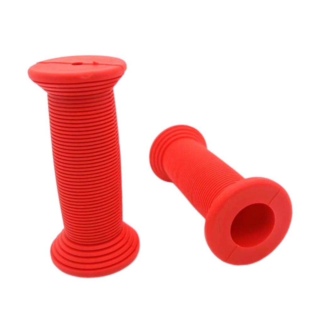 Universal Soft TPE Bicycle Handlebar Grips Non Slip Kids Bike Handlebar Grips Protective for Boys Girls Balance Bikes