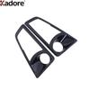 For Toyota HiAce Granvia Commuter -   2024 Carbon Car Front Fog Light Lamp Cover Trim Foglight Trims Accessories