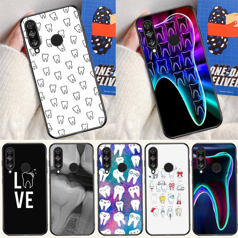Dentist Dental Dent Tooth For Huawei Nova 12s 12i 11i 8i 9 10 SE Y91 Y90 Y60 Y70 Y72 Y61 P20 P40 P30 Lite P60 Pro Case