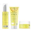 PLIX The Plant Fix Ananas Zuiverend Huidverzorgingsregime Met Gezichtsreiniger 100ml, Toner 150ml, Moisturizer 30ml Set
