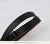 Women's Korean Style Grey Belt - Hole-Free Buckle, Fashionable, Versatile, Adjustable Thin Waistband, Decorative Skirt Accessory.