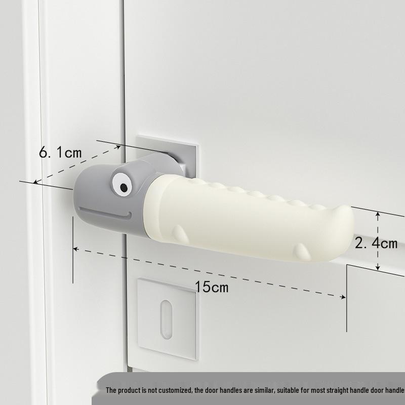 Silicone Cat Paw Door Handle Cover: Mute, Anti-Collision, and Protective