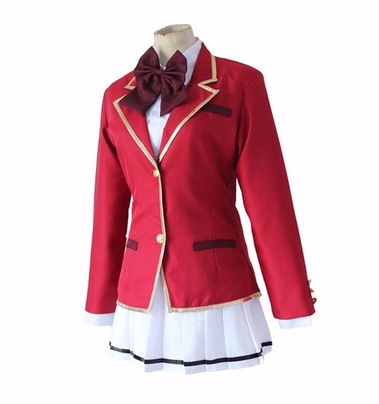 Anime Classroom Of The Elite Horikita Suzune Cosplay Costume Aldult Woman Exquisite School Jacket Shirt Skirt Halloween Uniform