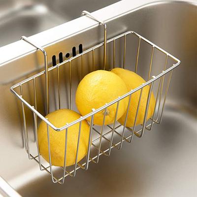 Kitchen Sponge Holder Basket Food Catcher Water Drain Basket for Restaurant Sinks Garbage Disposal