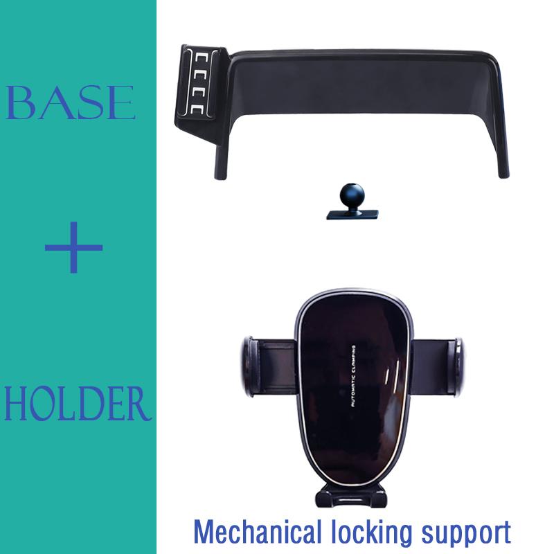 Car Phone Holder For Mazda 3 2014 2015 2016 BM BN Screen Fixed Navigation Bracket Wireless Charging Mobile Stand Car Mount