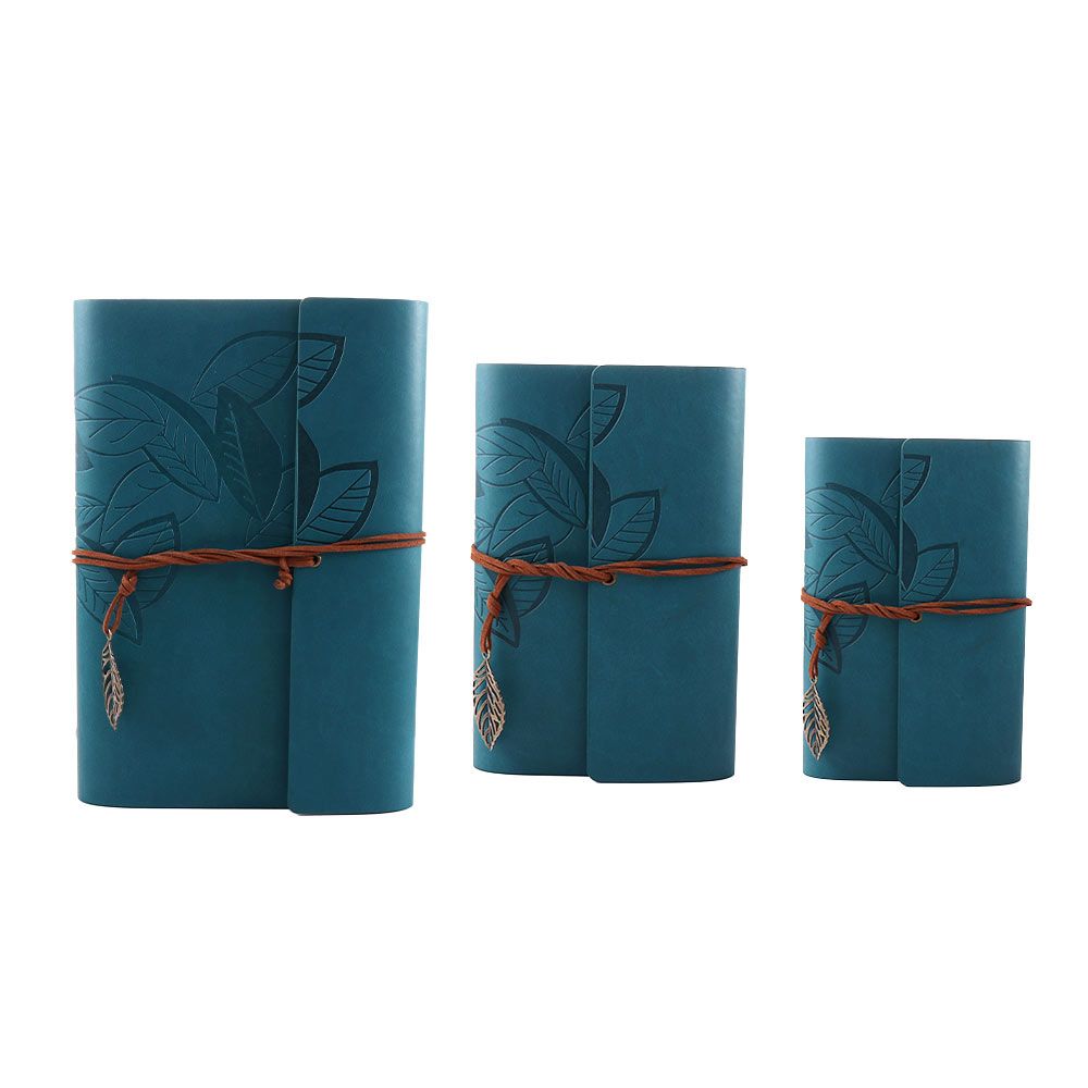 Literature Diary Journal Loose leaf Sketchbook Notepad Spiral Note Book Vintage Notebook PU Leather Paper Replaceable