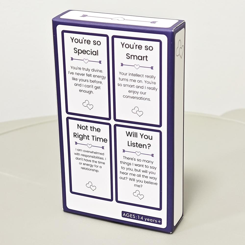 Das Keine Kommunikation Orakel Liebesbotschaften Beziehung 54 Karten Deck 10,3*6cm