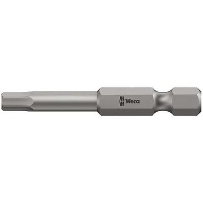 WERA Chave de Fenda Sextavada 89mm Total 059664 Ponta Hex-Plus, Encaixe 6,35mm, Lâmina 9/64, Comprimento,