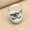 Aqua Apatite Gemstone Handmade Jewelry 925 Solid Sterling Silver Ring For Women