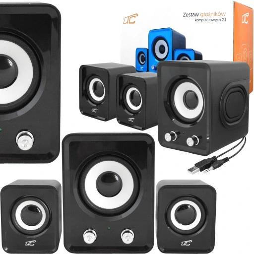 Mocne Głośniki Komputerowe 2.1 Usb Subwoofer