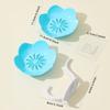 1 Pc - Lotus Soap Rack Wall Mounted Soap Box Bathroom and Kitchen Soap Rack Double-layer Soap Rack
