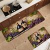 Modern Wine Pattern Kitchen Rug - Soft Comfort Area Mat - Home Decor Runner for Bedroom Living Room Laundry Bathroom Door Mat