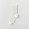 Silk Stockings for Children, Mid-length, Summer/autumn Lightweight Mesh Breathable Open Toe Girls' Long Cotton Socks, Pile Socks, Long Stockings