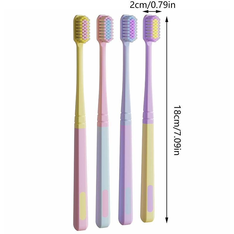Bristles Toothbrush Soft Bristles Household Small Head Ultra-Fine Soft Women Men Adult Couples