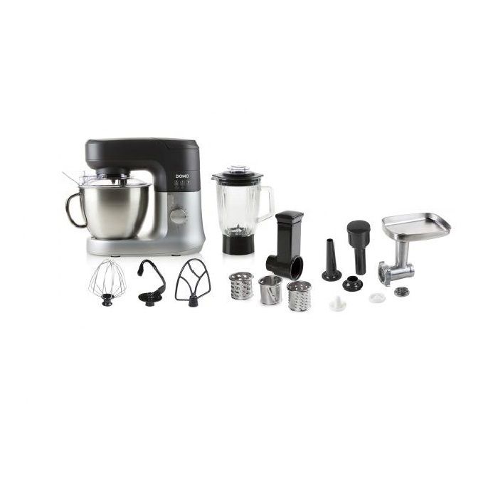 Robot de cuisine - DOMO - DO9182KR - 4,5L - 1000W - Gris
